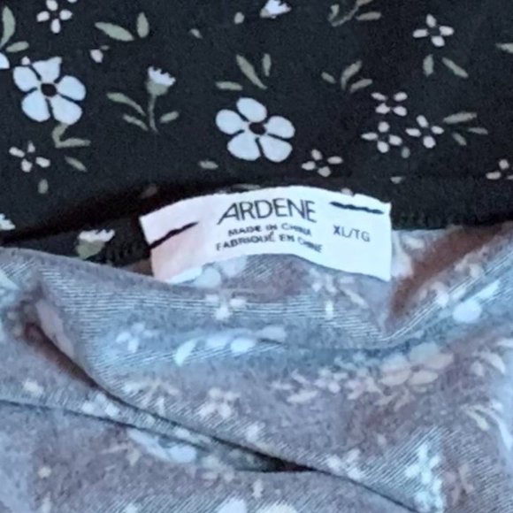 Ardene Faux Wrap Short Sleeved Floral Dress - Picture 5 of 5